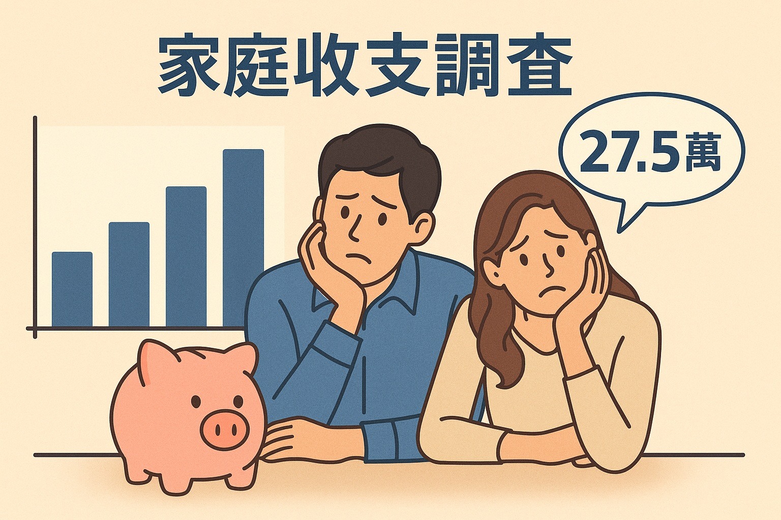 台灣家庭收支調查：一年存不到 27.5 萬？你的存錢力落後多數家庭